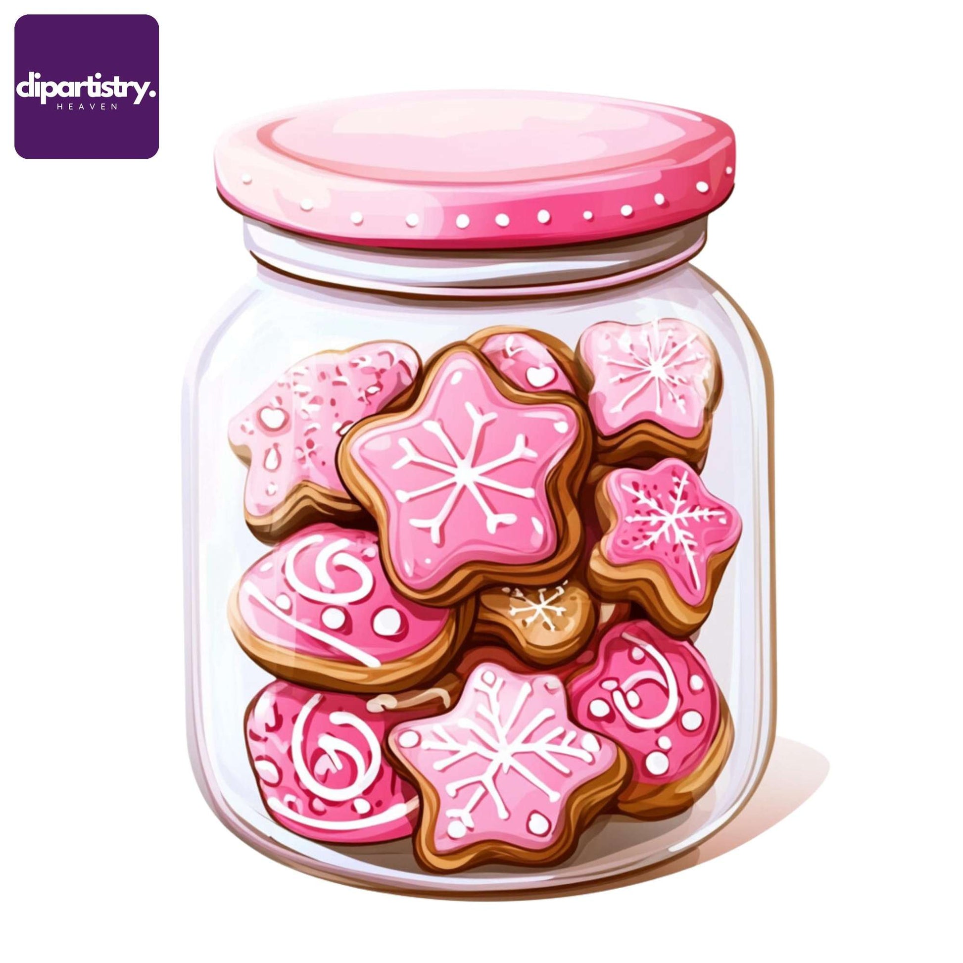 Christmas Gingerbread Cookies Clipart - CraftNest - Digital Crafting and Art