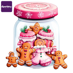 Christmas Gingerbread Cookies Clipart - CraftNest - Digital Crafting and Art