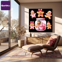 Christmas Gingerbread Cookies Clipart - CraftNest - Digital Crafting and Art