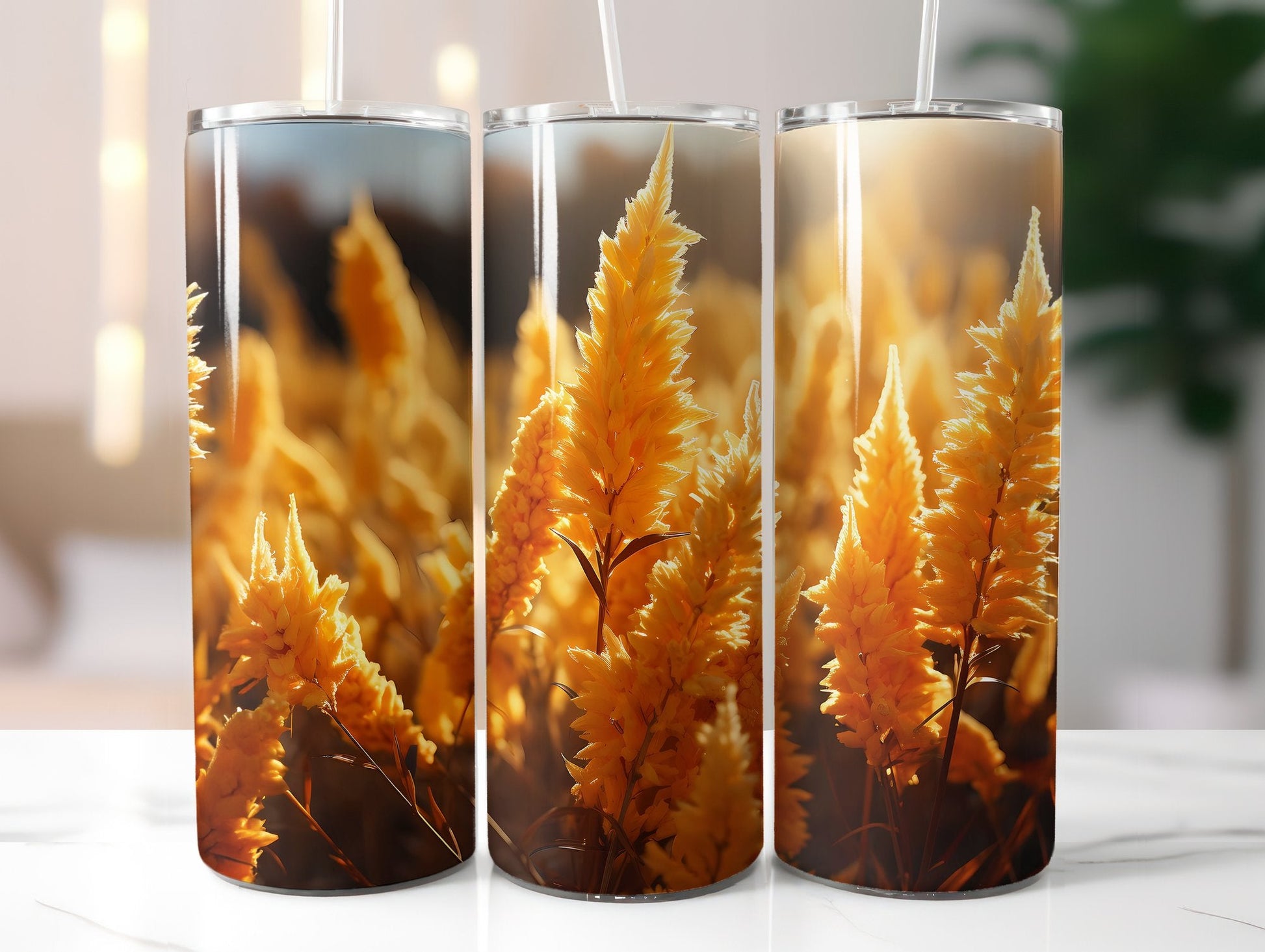 Goldenrod Meadows Tumbler Wrap - CraftNest