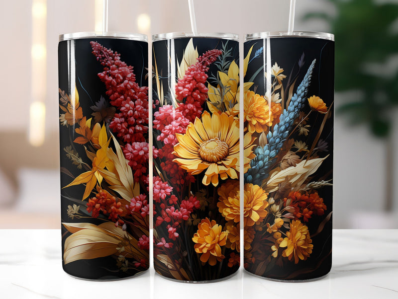 Goldenrod Meadows Tumbler Wrap - CraftNest