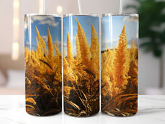 Goldenrod Meadows Tumbler Wrap - CraftNest