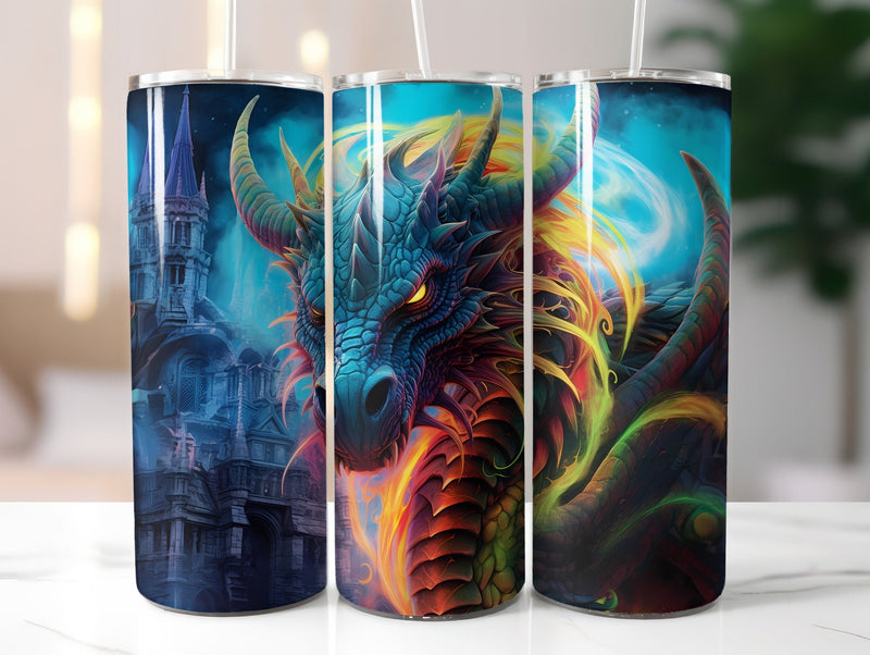 Gothic Dragons Tumbler Wrap - CraftNest
