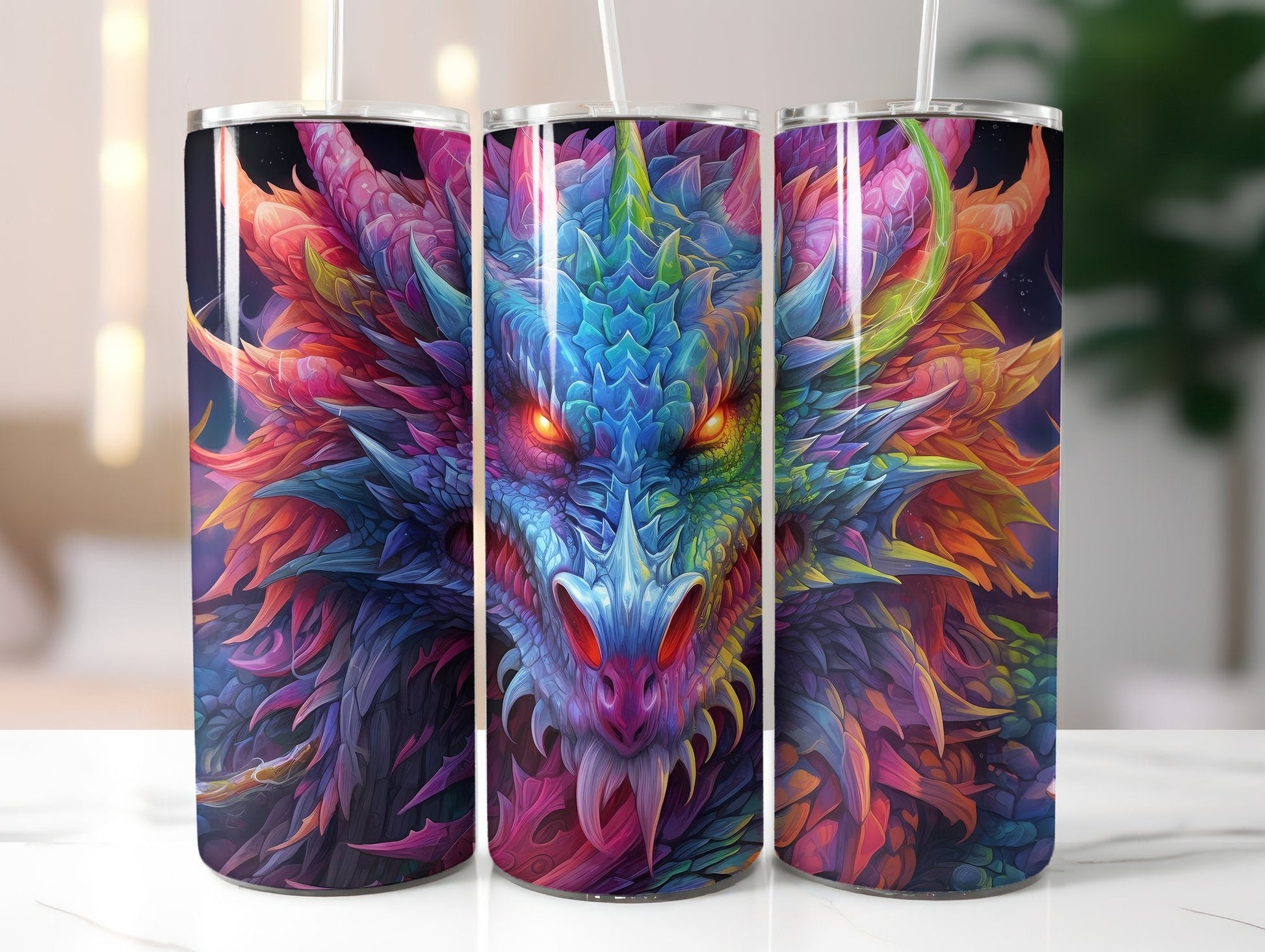 Gothic Dragons Tumbler Wrap - CraftNest