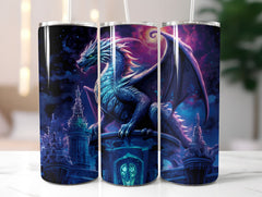 Gothic Dragons Tumbler Wrap - CraftNest