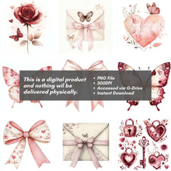 Grandmillenial Valentines Clipart - CraftNest - Digital Crafting and Art