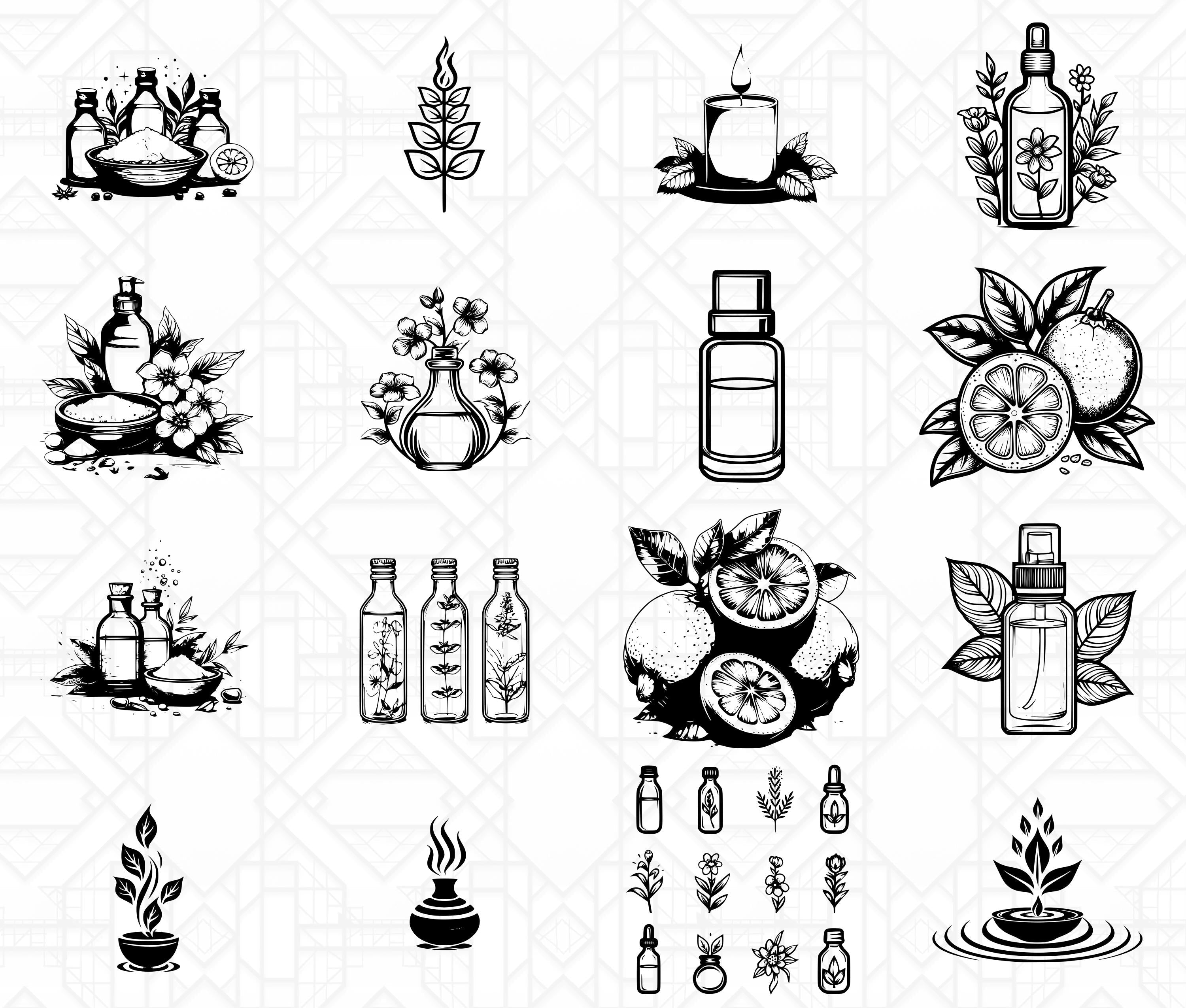 Aromatherapy SVG Bundle - CraftNest - Digital Crafting and Art
