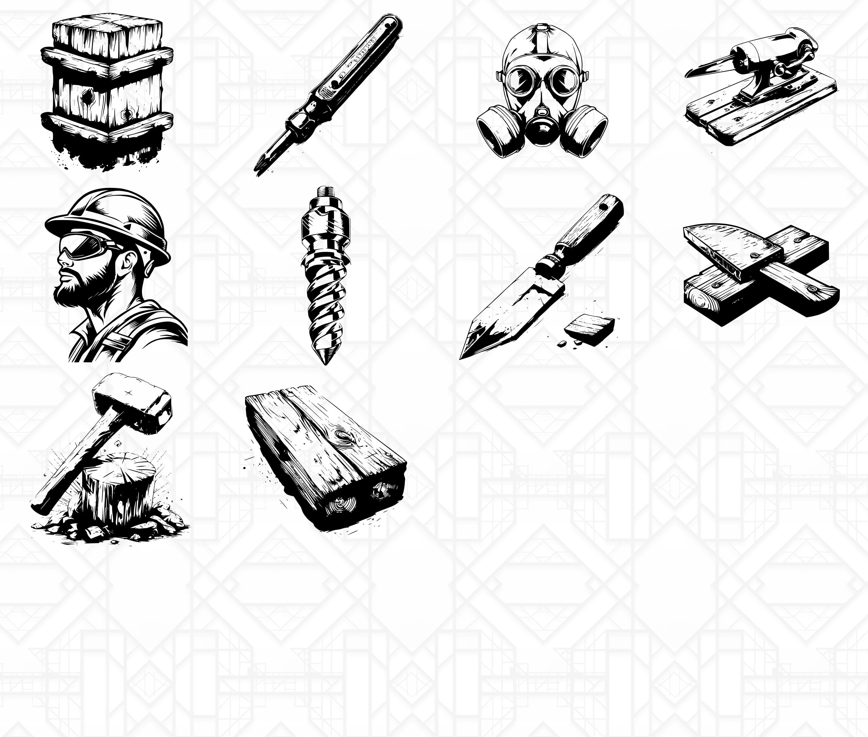 Woodworking SVG Bundle - CraftNest - Digital Crafting and Art