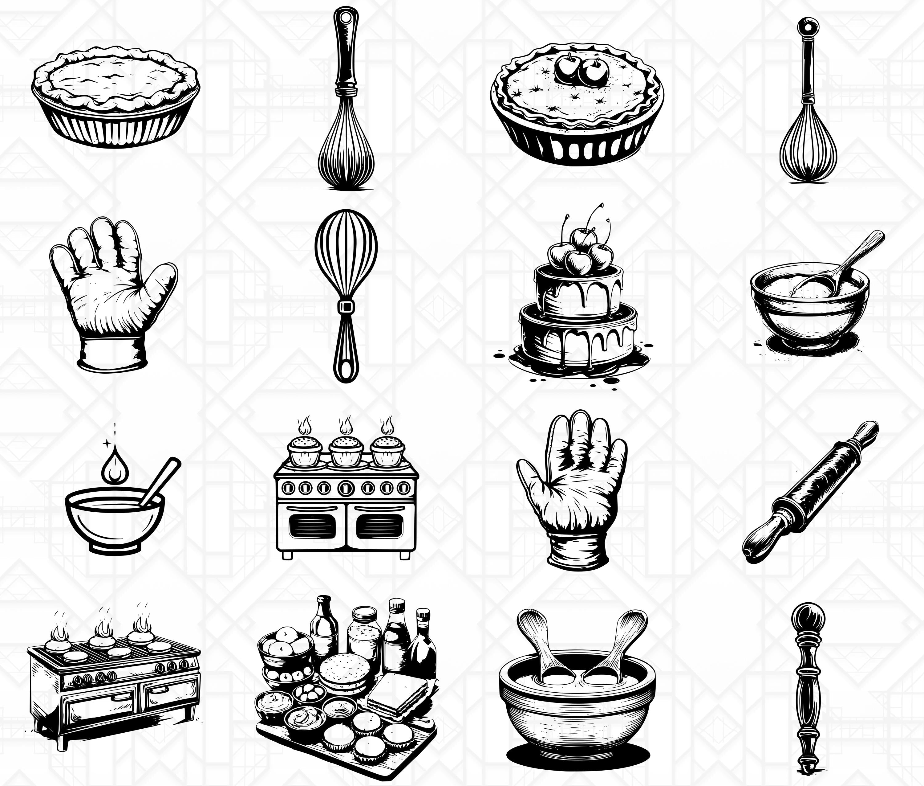 Baking SVG Bundle - CraftNest - Digital Crafting and Art