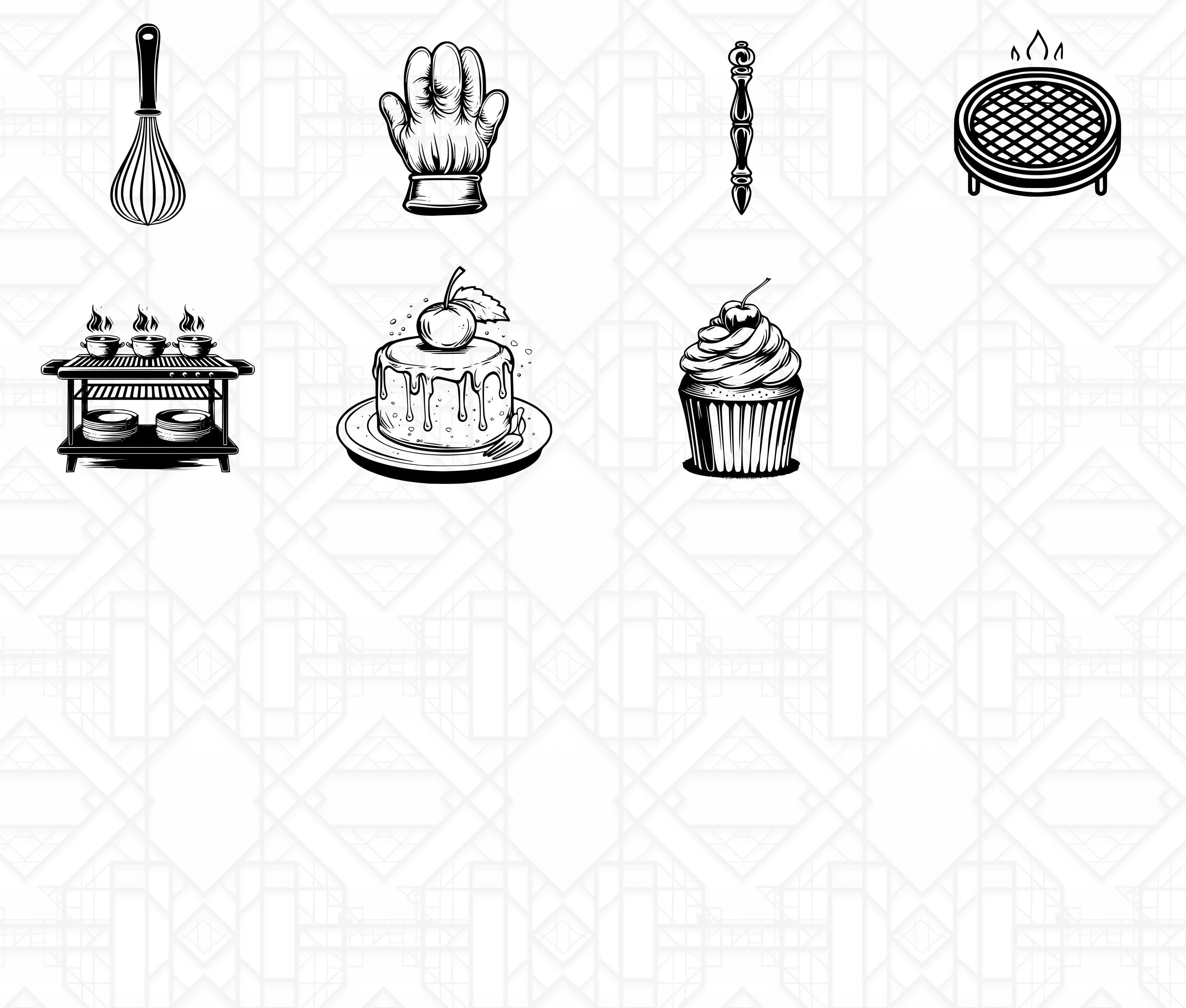 Baking SVG Bundle - CraftNest - Digital Crafting and Art