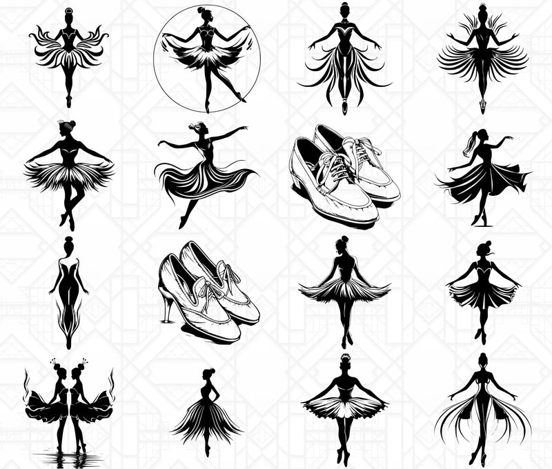Ballet SVG Bundle - CraftNest - Digital Crafting and Art