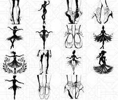 Ballet SVG Bundle - CraftNest - Digital Crafting and Art