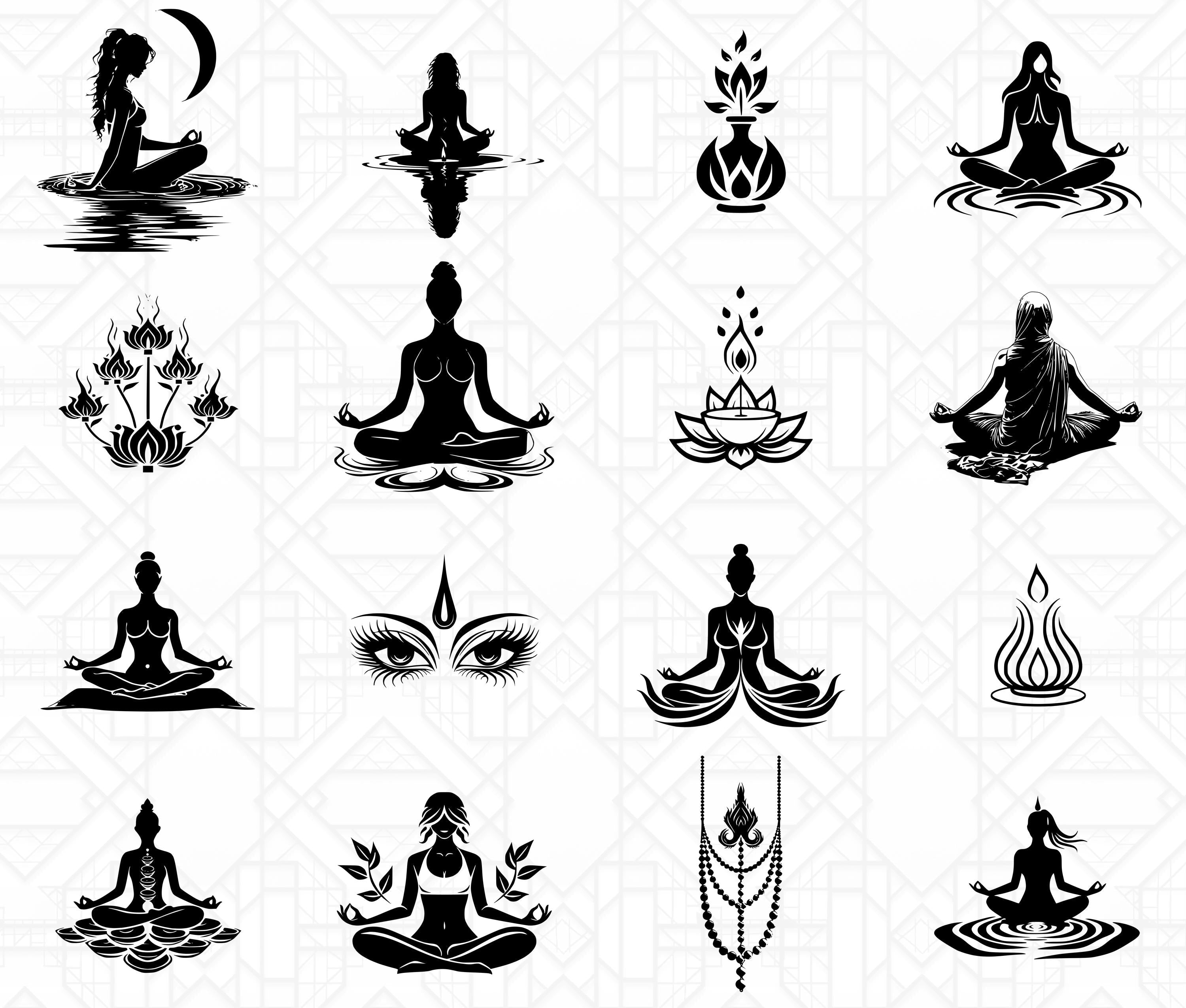 Yoga SVG Bundle - CraftNest - Digital Crafting and Art