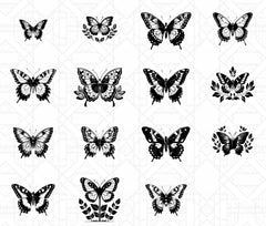 Butterfly Garden SVG Bundle - CraftNest - Digital Crafting and Art
