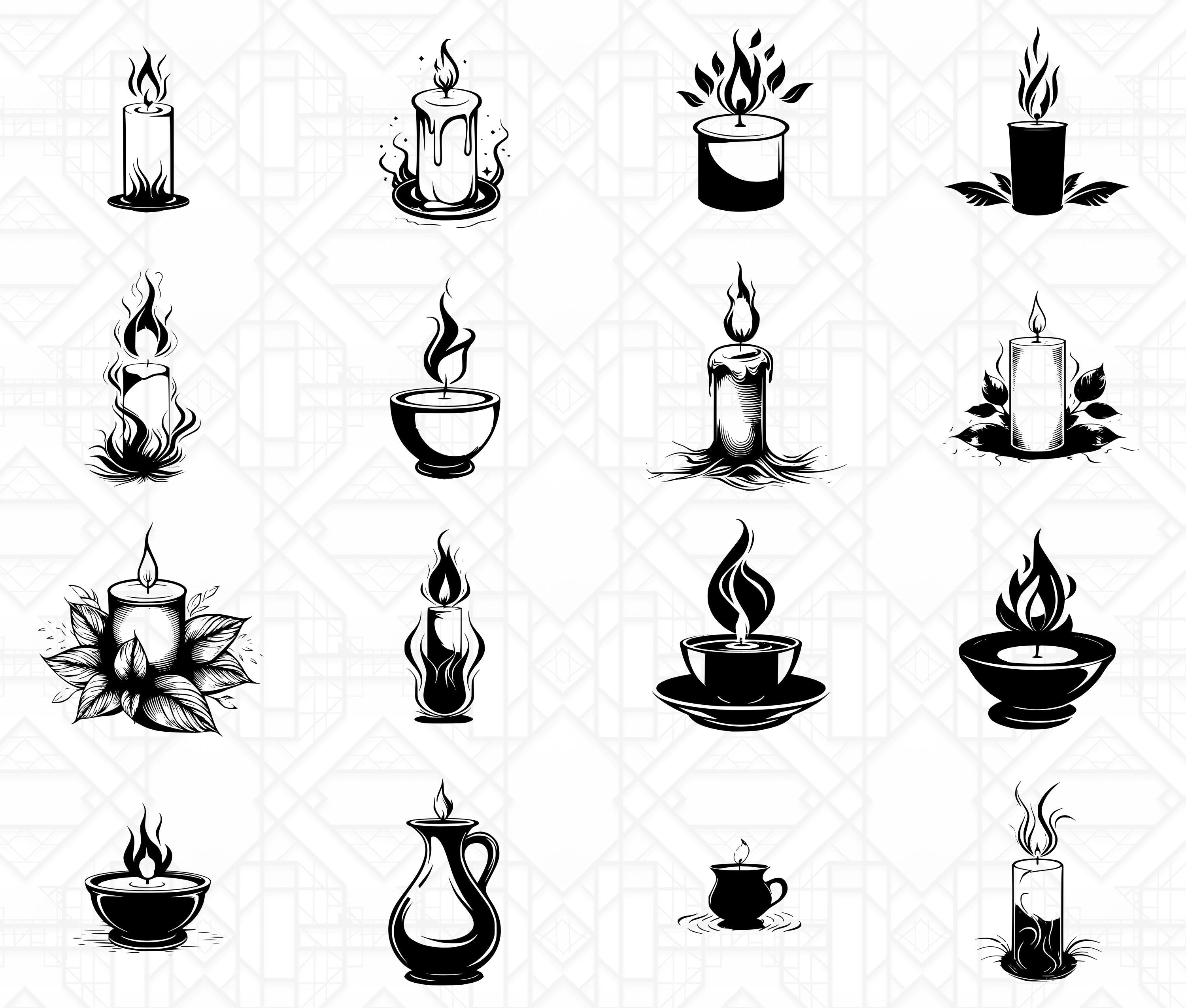 Candle Making SVG Bundle - CraftNest - Digital Crafting and Art