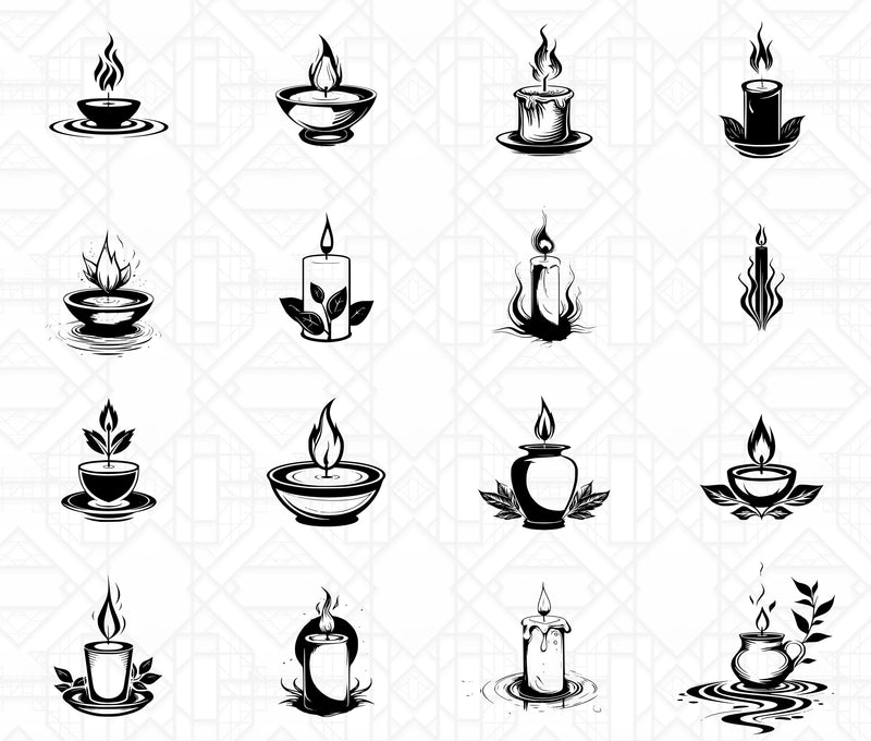 Candle Making SVG Bundle - CraftNest - Digital Crafting and Art