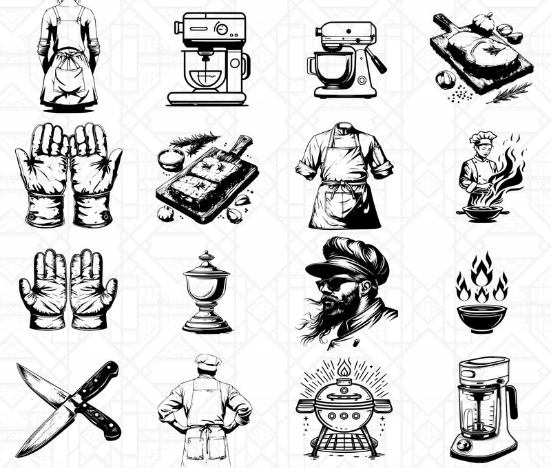 Cooking And Baking SVG Bundle - CraftNest - Digital Crafting and Art