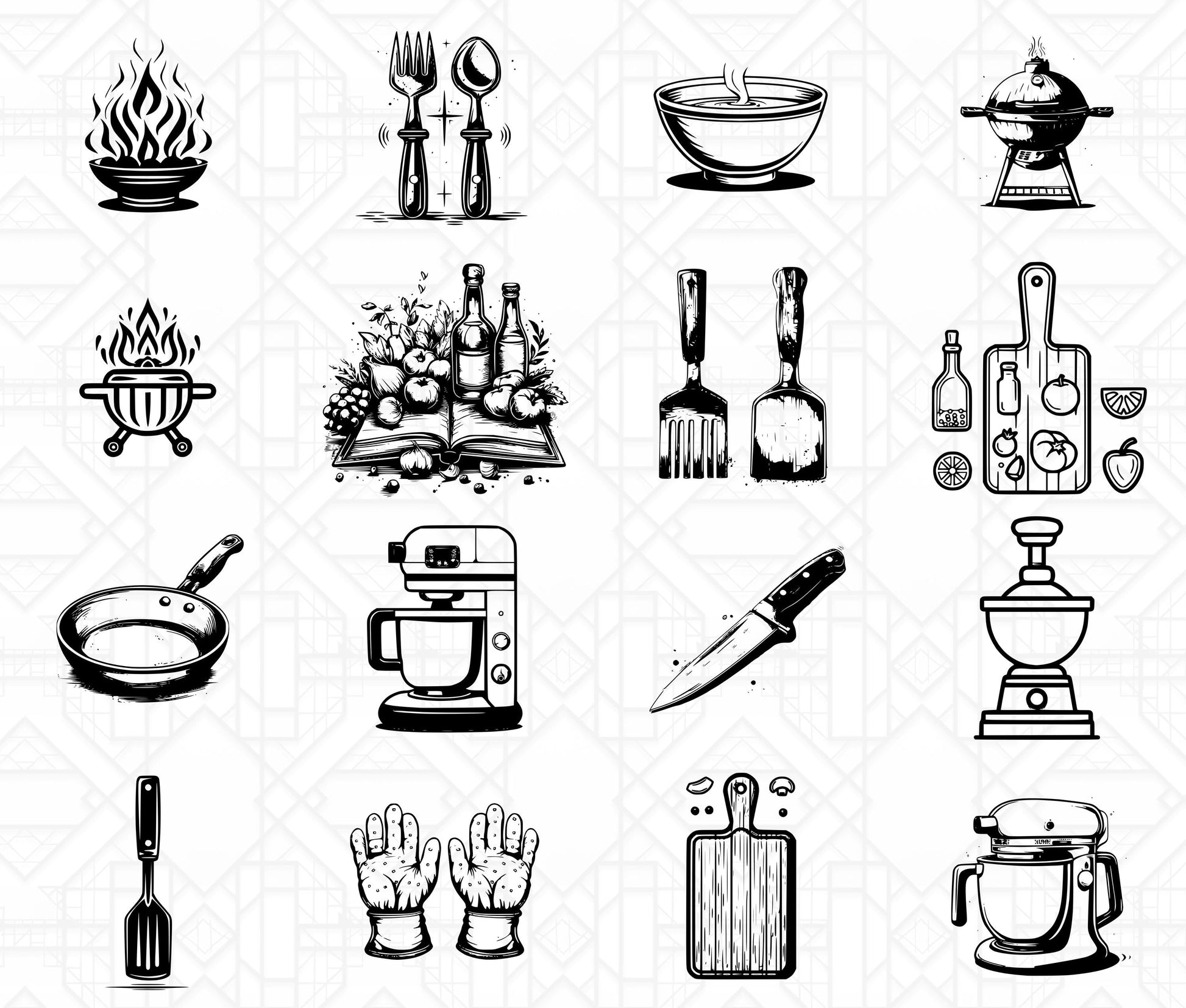 Cooking And Baking SVG Bundle - CraftNest - Digital Crafting and Art