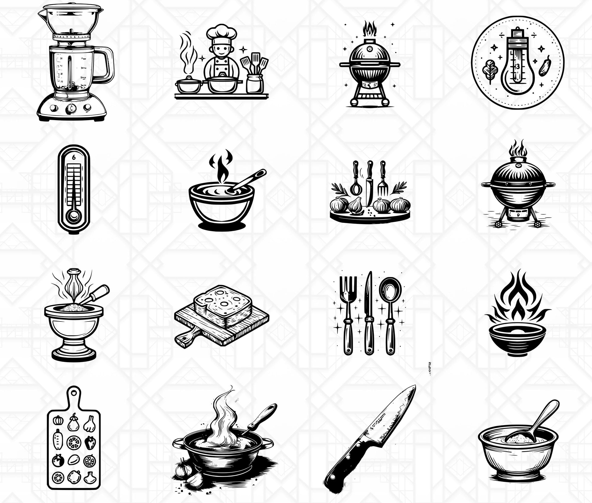 Cooking And Baking SVG Bundle - CraftNest - Digital Crafting and Art