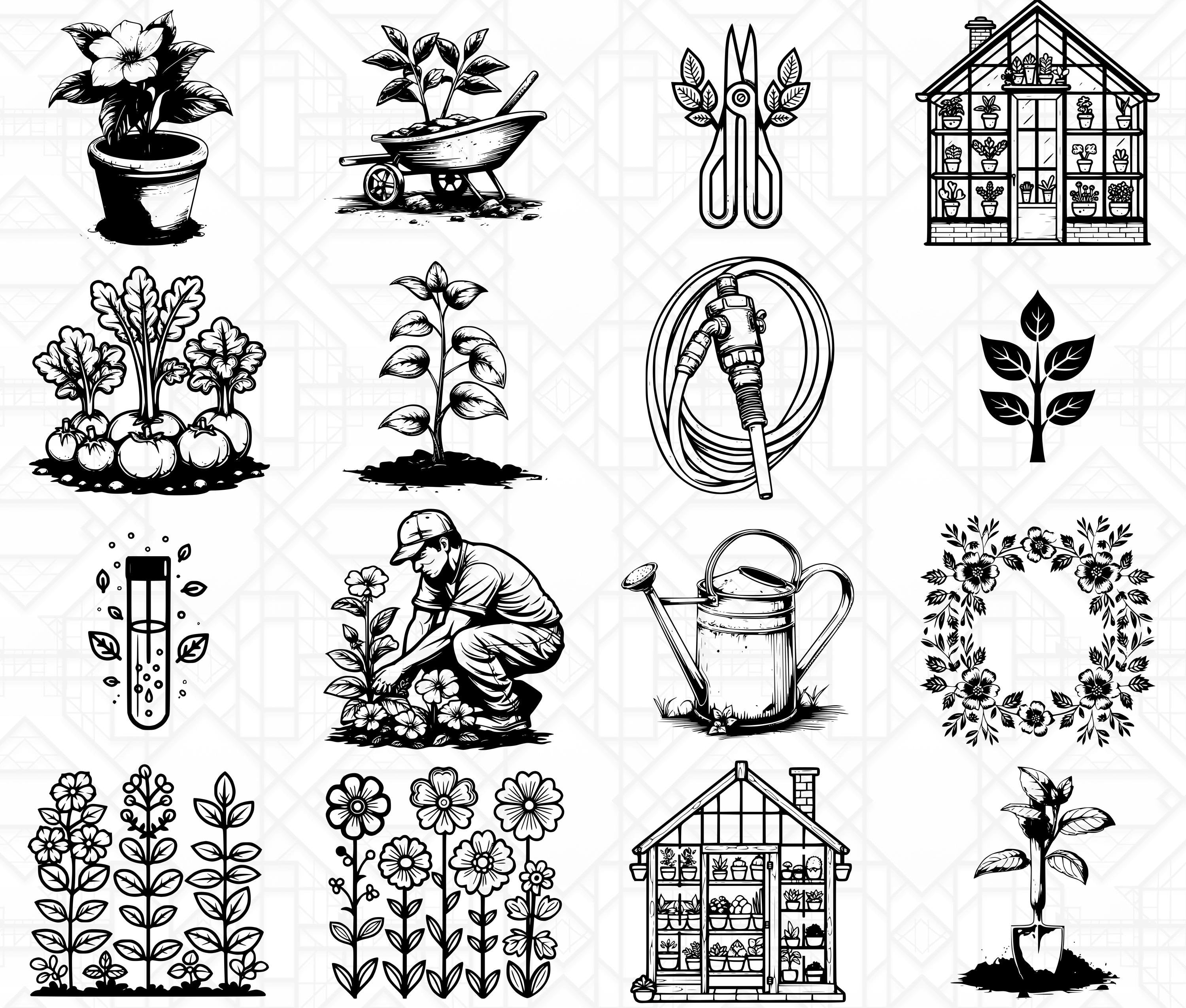 Gardening SVG Bundle - CraftNest - Digital Crafting and Art
