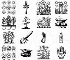 Gardening SVG Bundle - CraftNest - Digital Crafting and Art