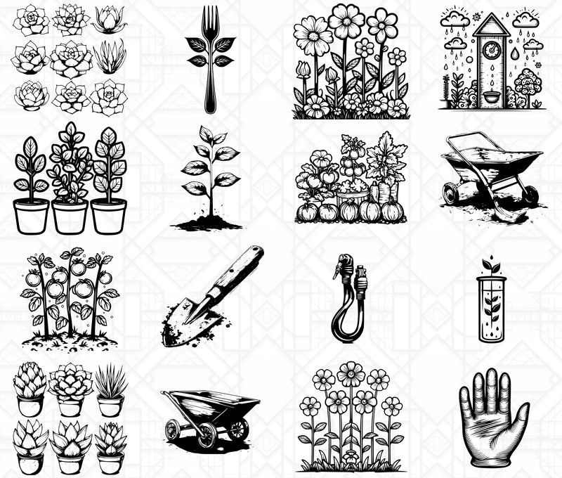 Gardening SVG Bundle - CraftNest - Digital Crafting and Art