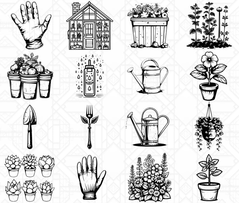 Gardening SVG Bundle - CraftNest - Digital Crafting and Art