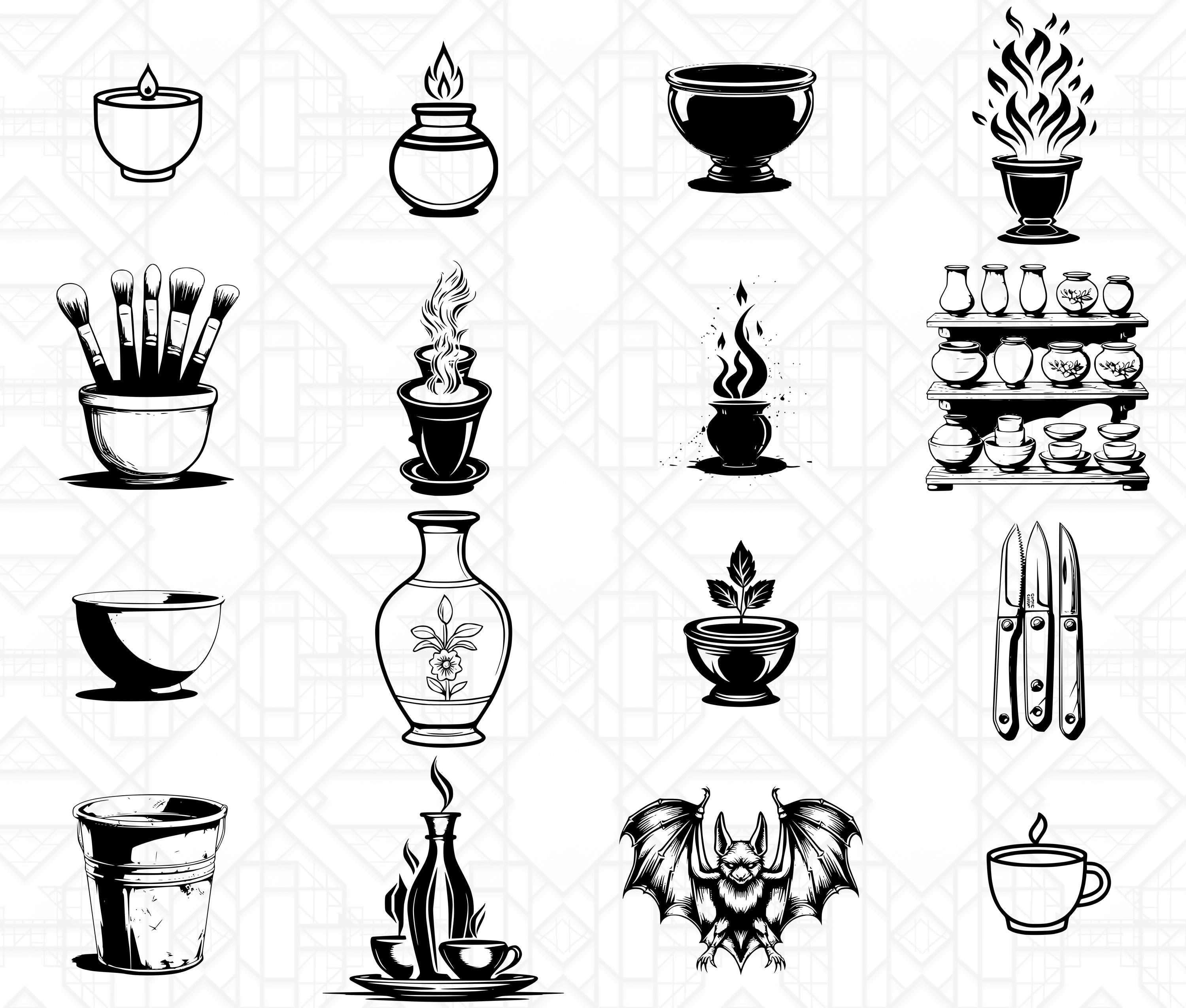 Pottery And Ceramics SVG Bundle - CraftNest - Digital Crafting and Art