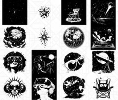 Stargazing SVG Bundle - CraftNest - Digital Crafting and Art