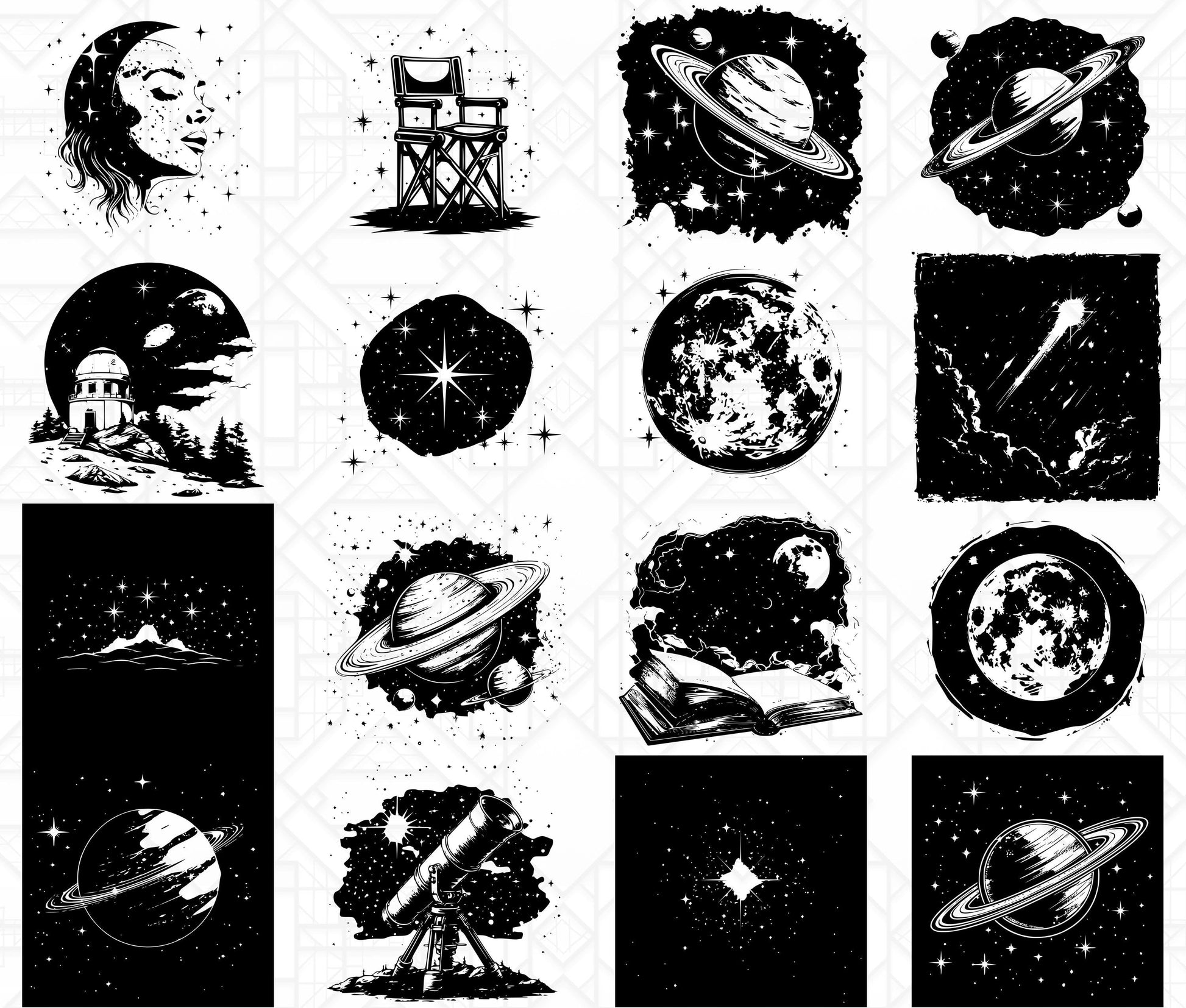 Stargazing SVG Bundle - CraftNest - Digital Crafting and Art