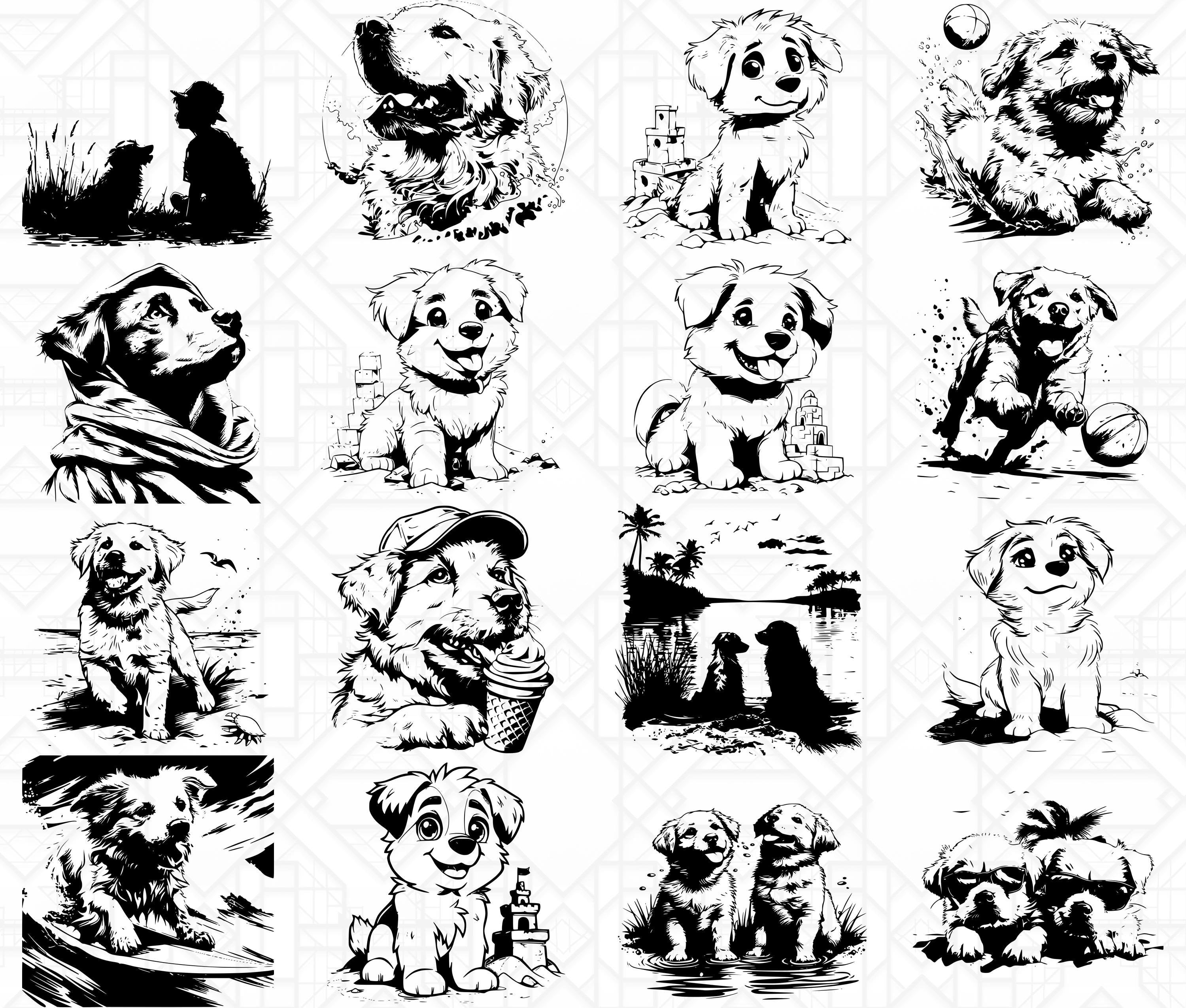 Dog Beach Day SVG Bundle - CraftNest - Digital Crafting and Art