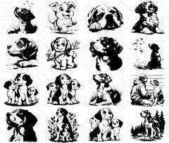 Beagle Dog SVG Bundle - CraftNest - Digital Crafting and Art