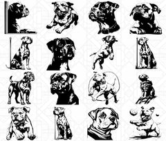Boxer Dog SVG Bundle - CraftNest - Digital Crafting and Art