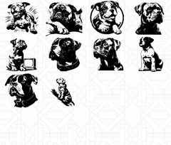 Boxer Dog SVG Bundle - CraftNest - Digital Crafting and Art