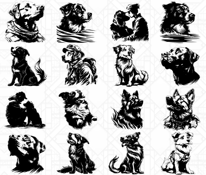 Canine Heroes SVG Bundle - CraftNest - Digital Crafting and Art