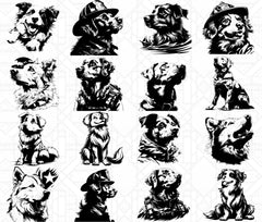 Canine Heroes SVG Bundle - CraftNest - Digital Crafting and Art