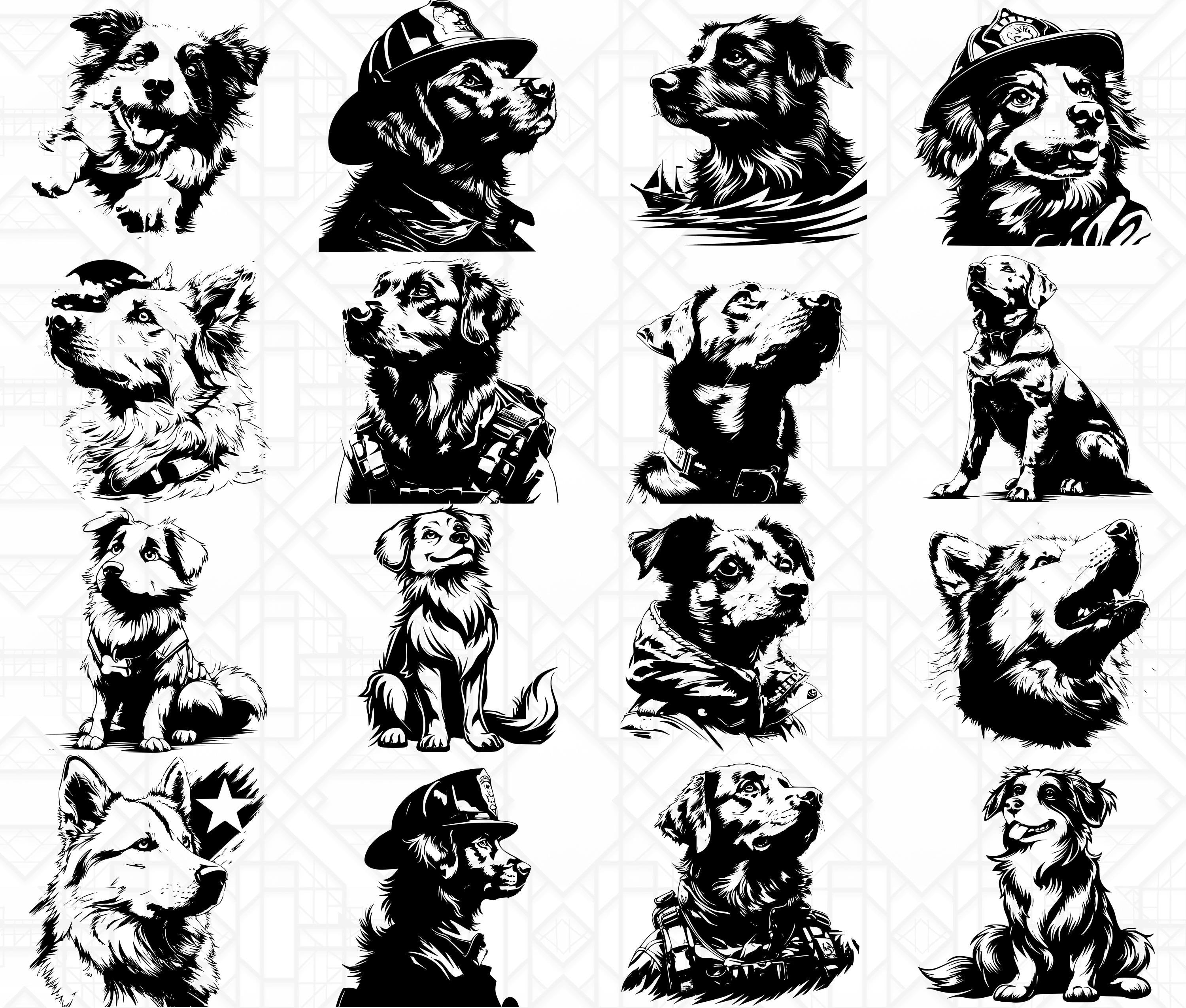 Canine Heroes SVG Bundle - CraftNest - Digital Crafting and Art