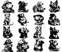 Canine Heroes SVG Bundle - CraftNest - Digital Crafting and Art