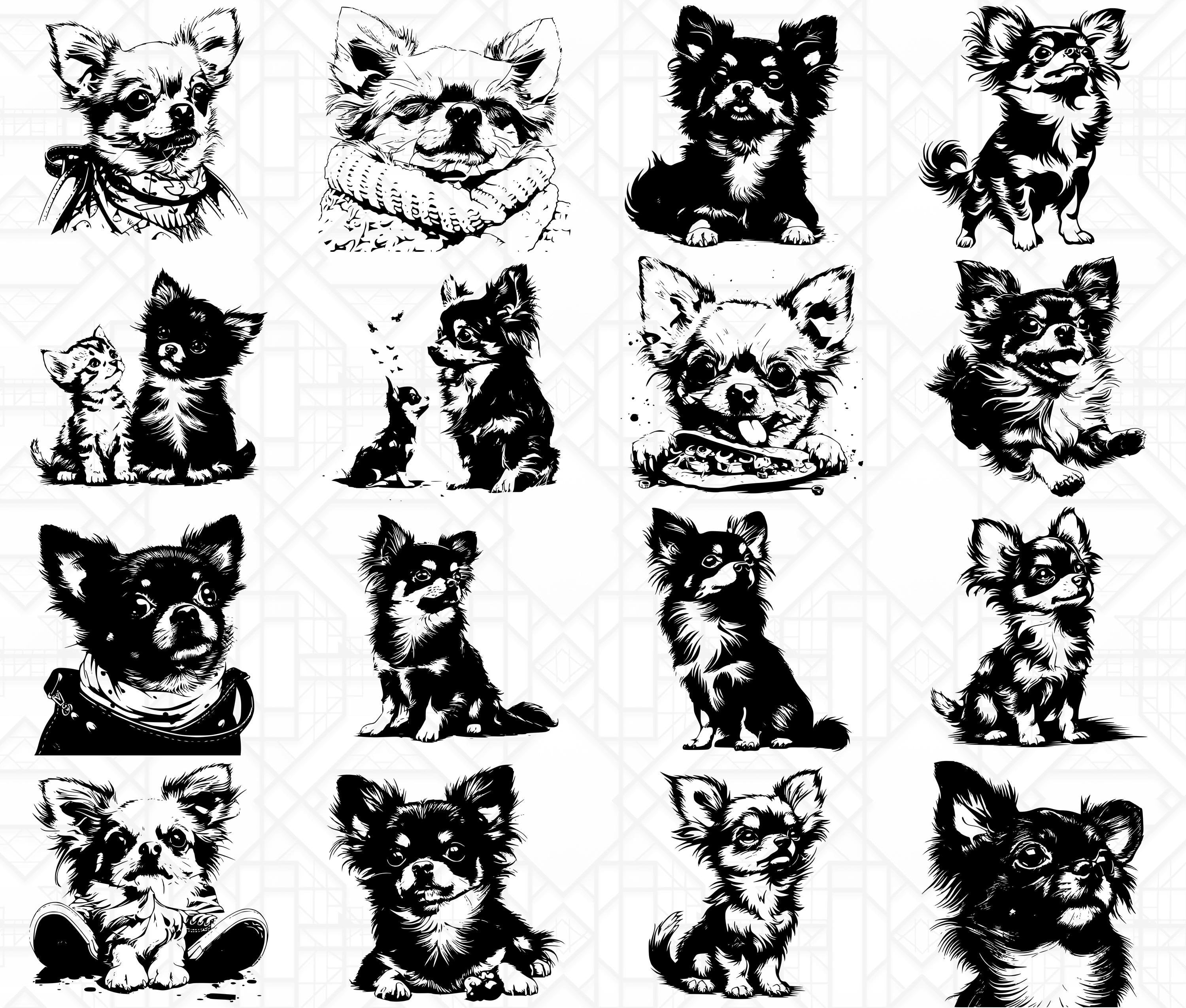 Chihuahua Dog SVG Bundle - CraftNest - Digital Crafting and Art