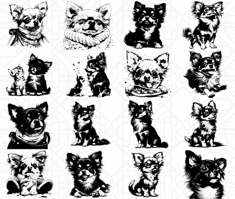 Chihuahua Dog SVG Bundle - CraftNest - Digital Crafting and Art