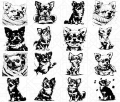 Chihuahua Dog SVG Bundle - CraftNest - Digital Crafting and Art