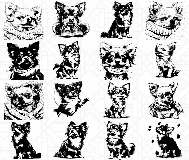 Chihuahua Dog SVG Bundle - CraftNest - Digital Crafting and Art