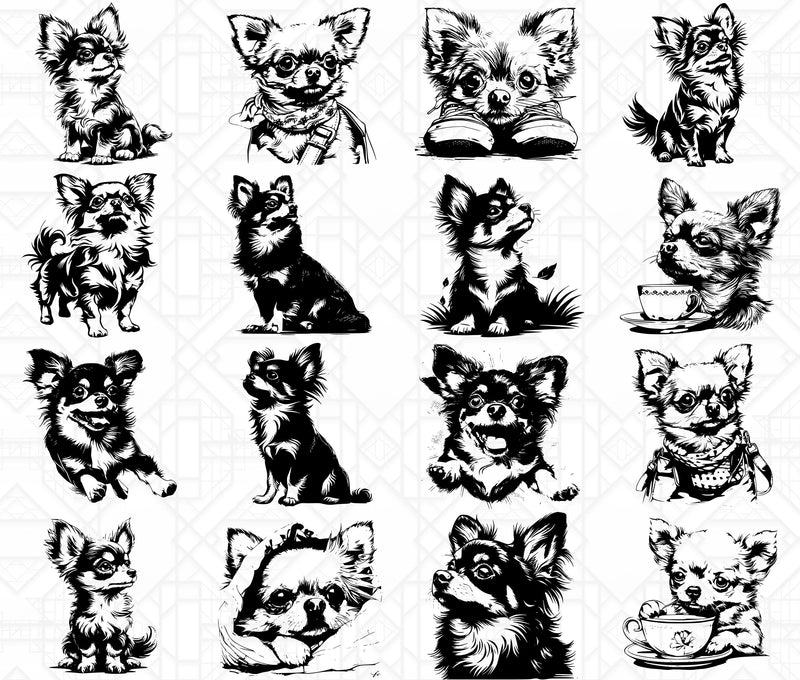 Chihuahua Dog SVG Bundle - CraftNest - Digital Crafting and Art