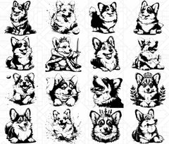 Corgi SVG Bundle - CraftNest - Digital Crafting and Art