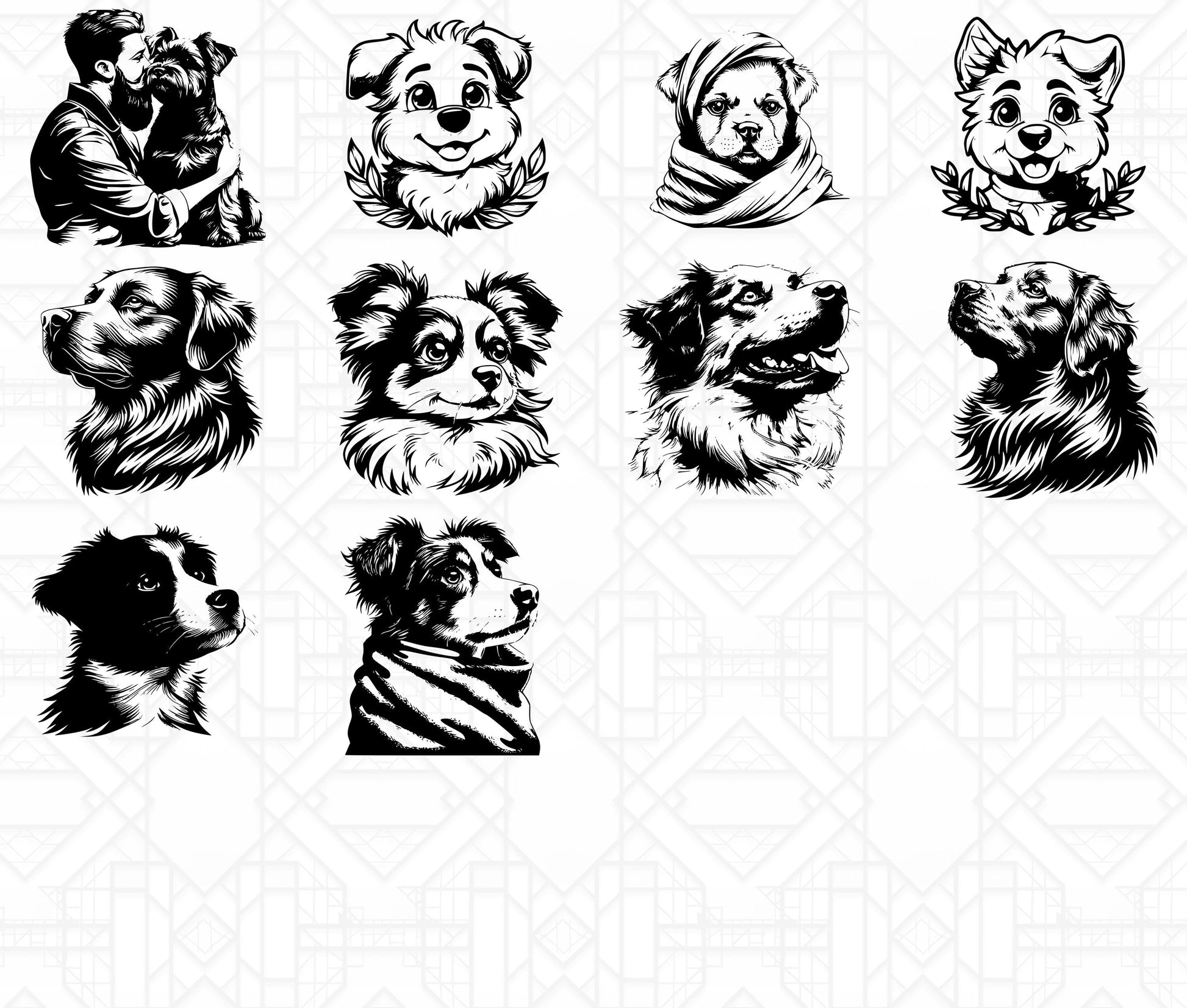 Dog Grooming SVG Bundle - CraftNest - Digital Crafting and Art