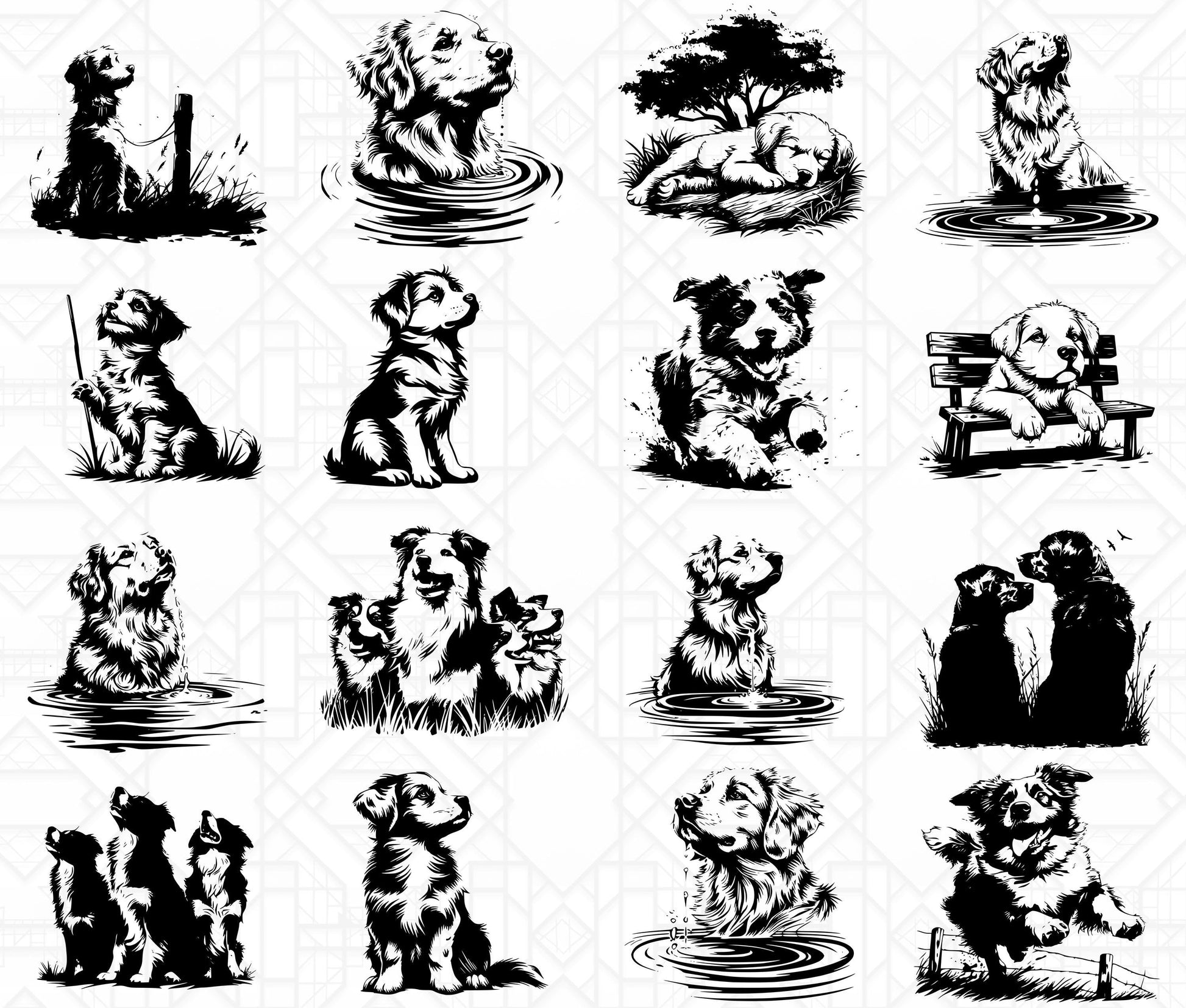 Dog Park SVG Bundle - CraftNest - Digital Crafting and Art
