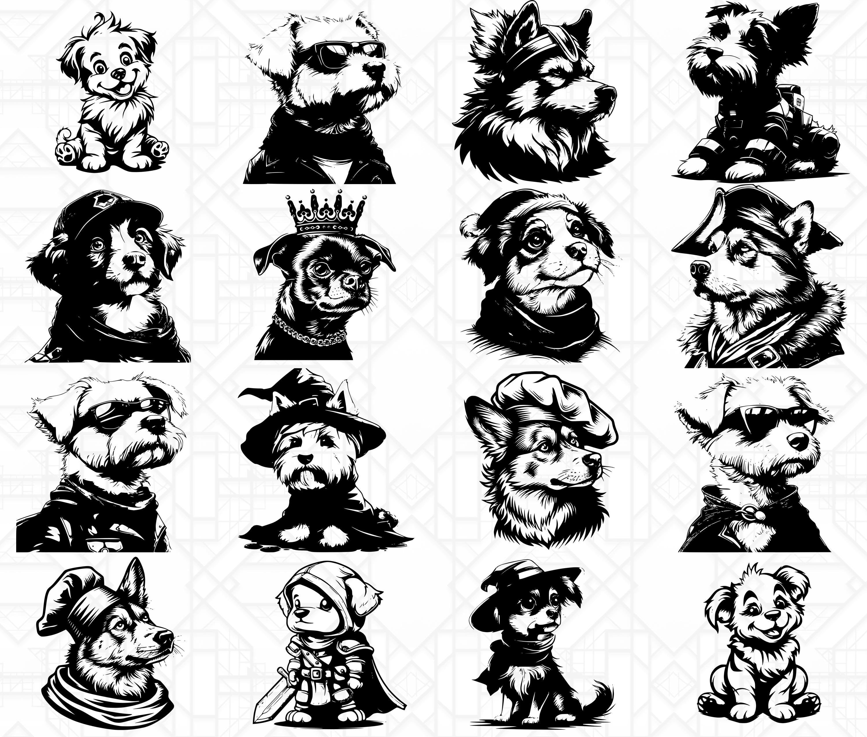 Dogs In Costumes SVG Bundle - CraftNest - Digital Crafting and Art