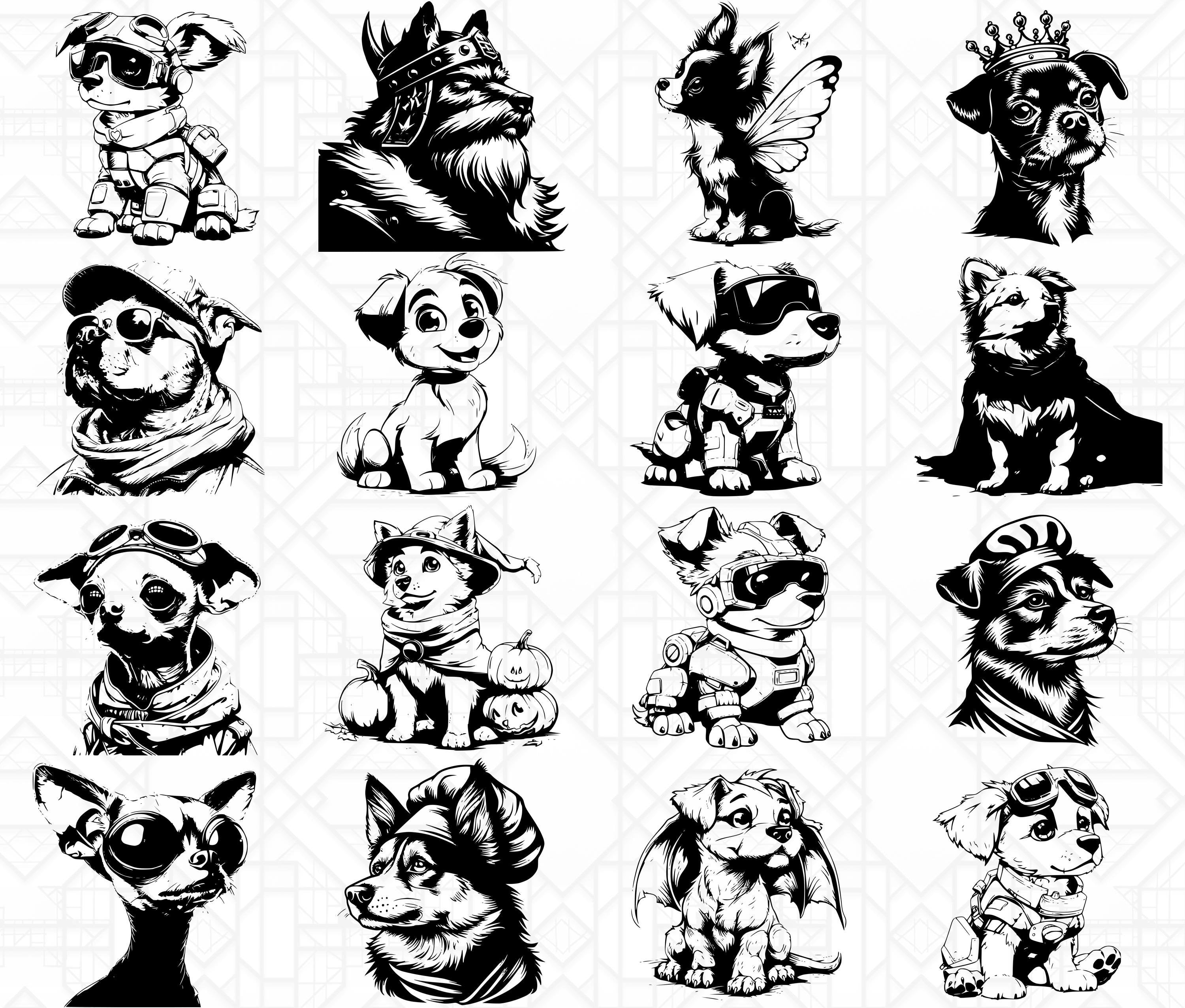 Dogs In Costumes SVG Bundle - CraftNest - Digital Crafting and Art