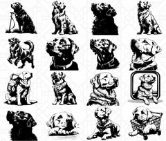Service Dogs SVG Bundle - CraftNest - Digital Crafting and Art