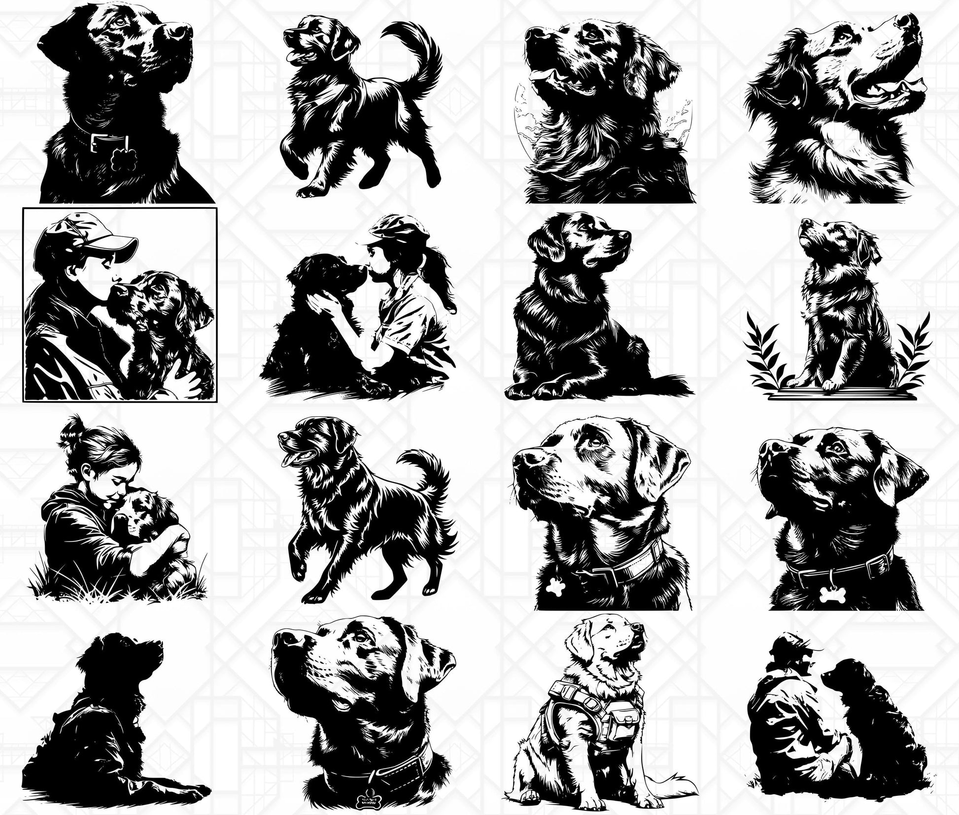 Service Dogs SVG Bundle - CraftNest - Digital Crafting and Art